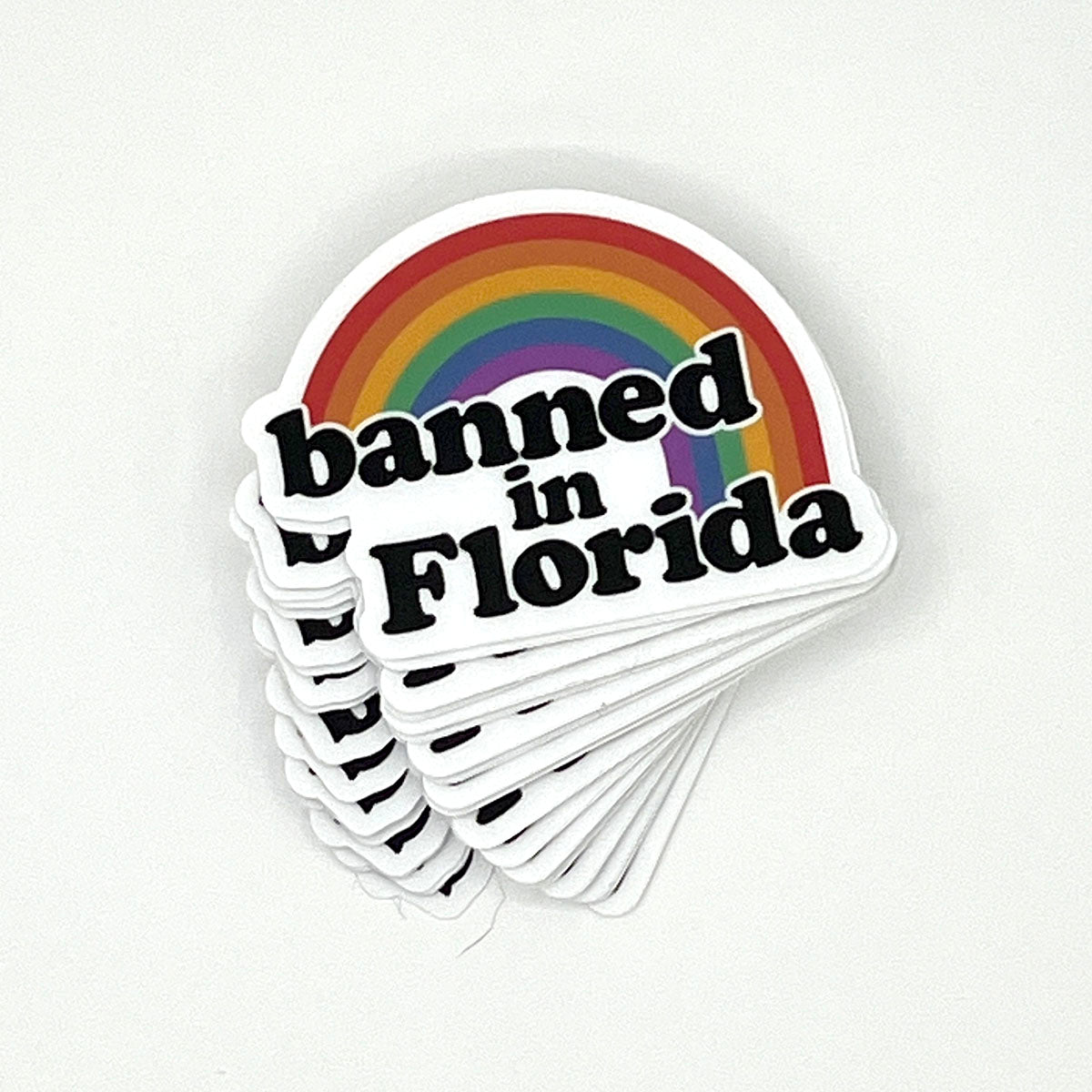 Banned in Florida Sticker