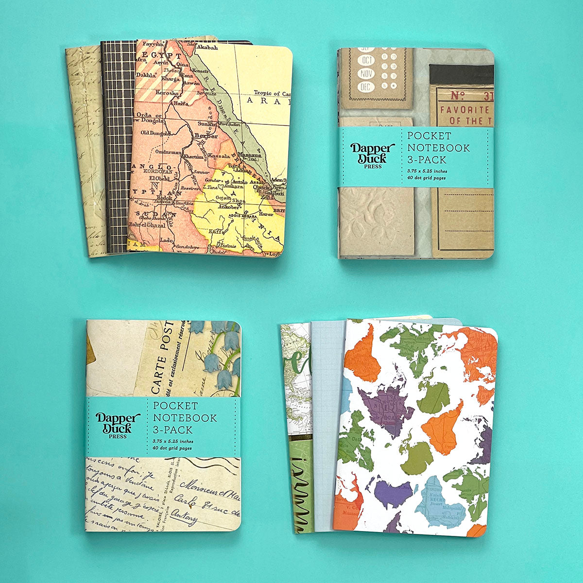 Limited Edition Pocket Notebook 3-Pack