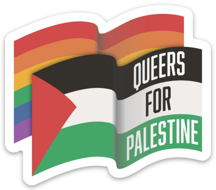 Queers for Palestine Sticker