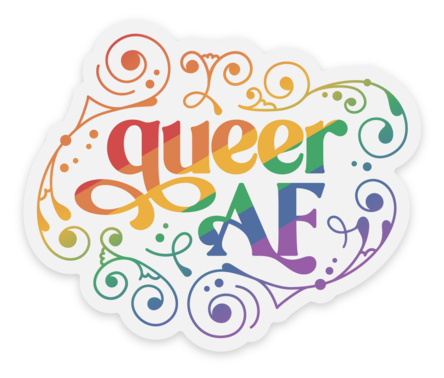 Queer AF Sticker